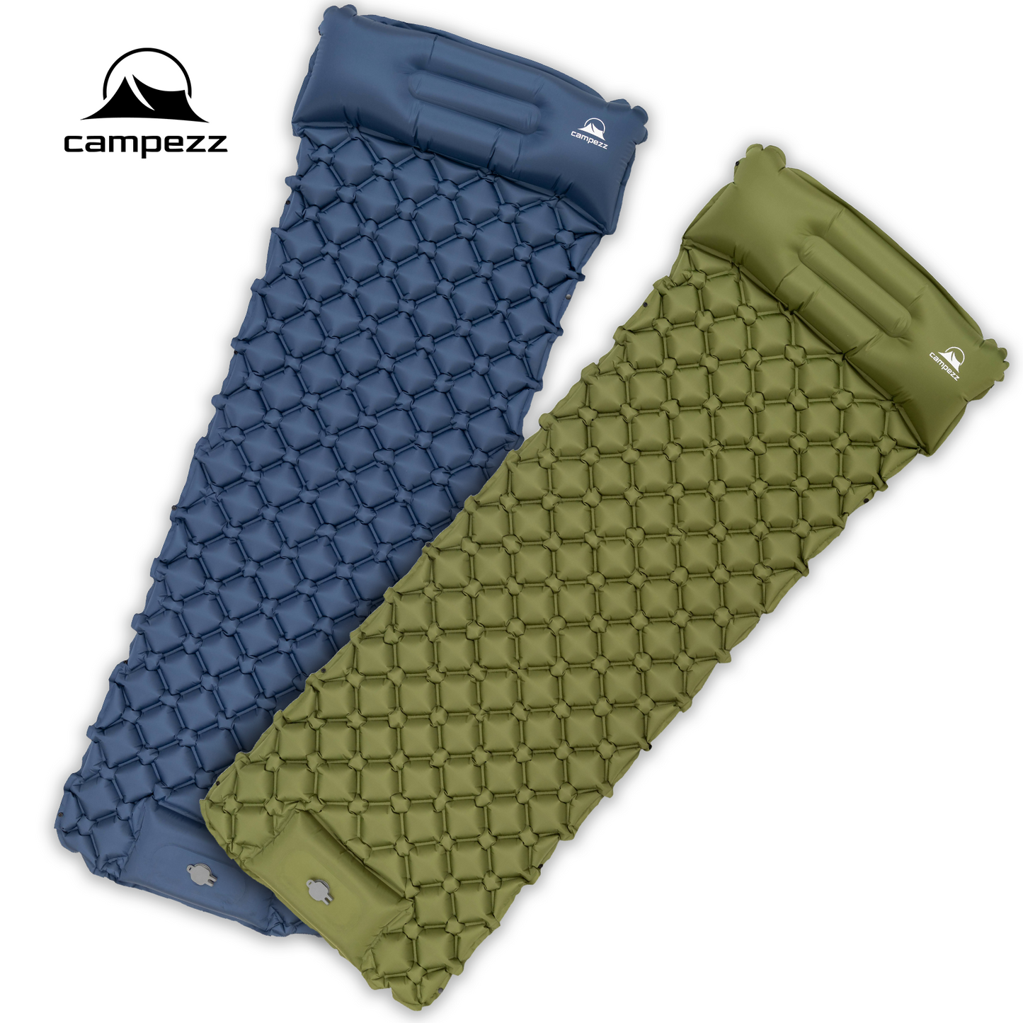 Campezz Inflatable Sleeping Mat with pillow